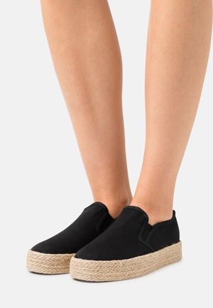 Chaussure Basse Anna Field Espadrillas Slip on Noir Femme | LXM-9122281